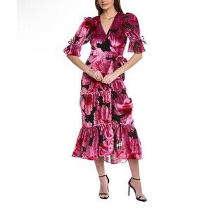 NWT HUTCH Abercrombie Romantic Boho Floral Maxi Dress | XS | Retail $440